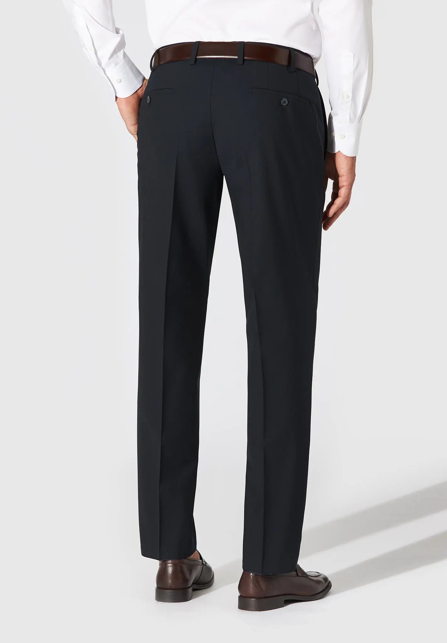 HILTL High-Twist Wool Trouser with Stretch
