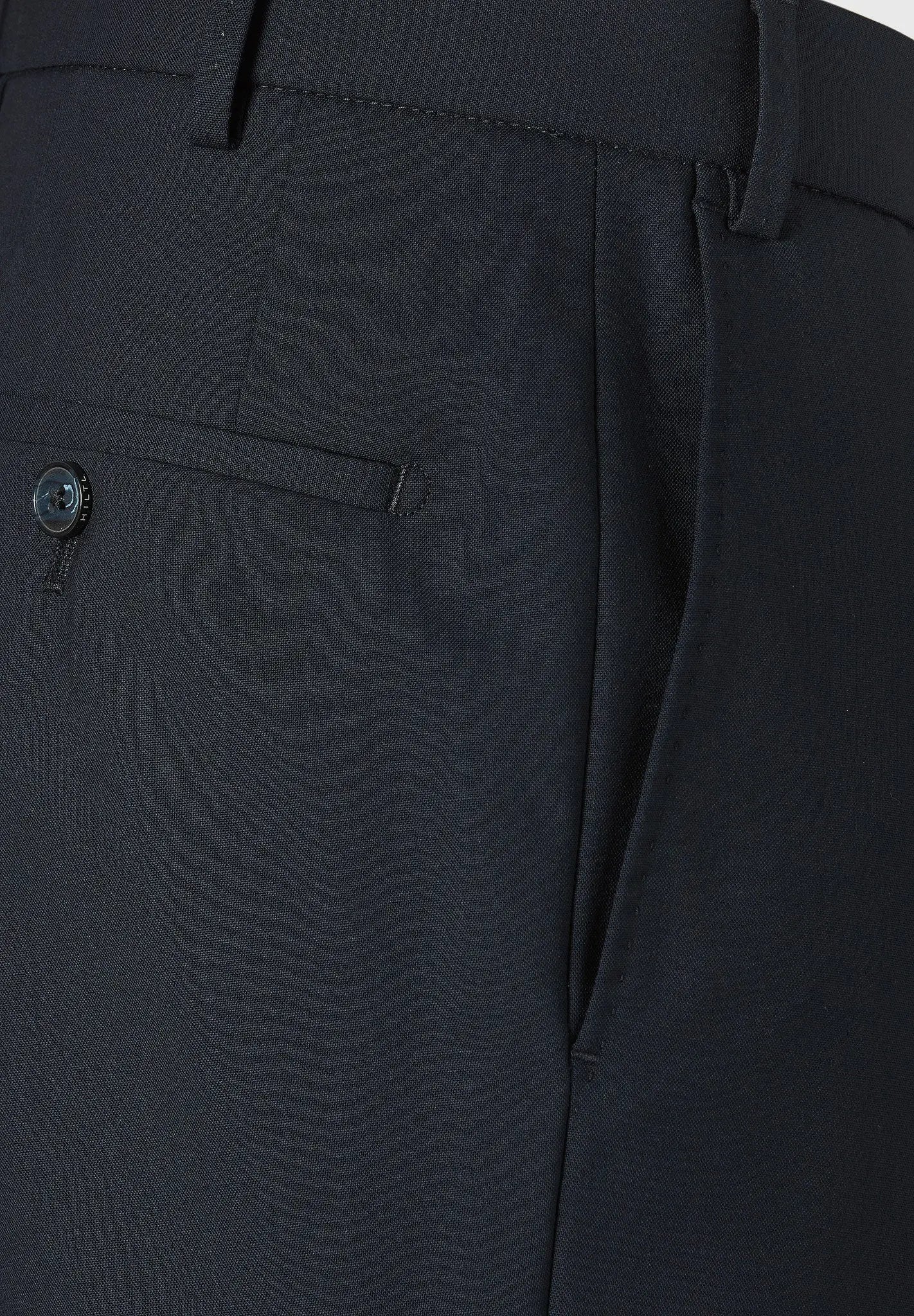 HILTL High-Twist Wool Trouser with Stretch
