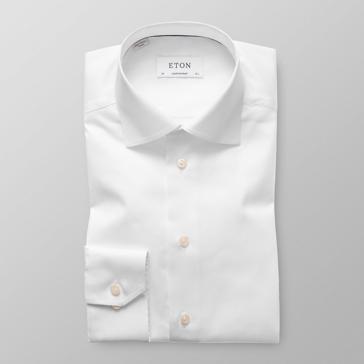 Eton L/S Business Shirt - Signature Twill in Contemporary Fit
