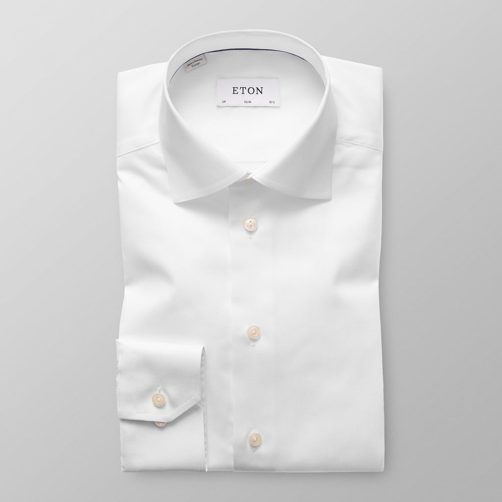 Eton L/S Business Shirt - Signature Twill in Slim Fit