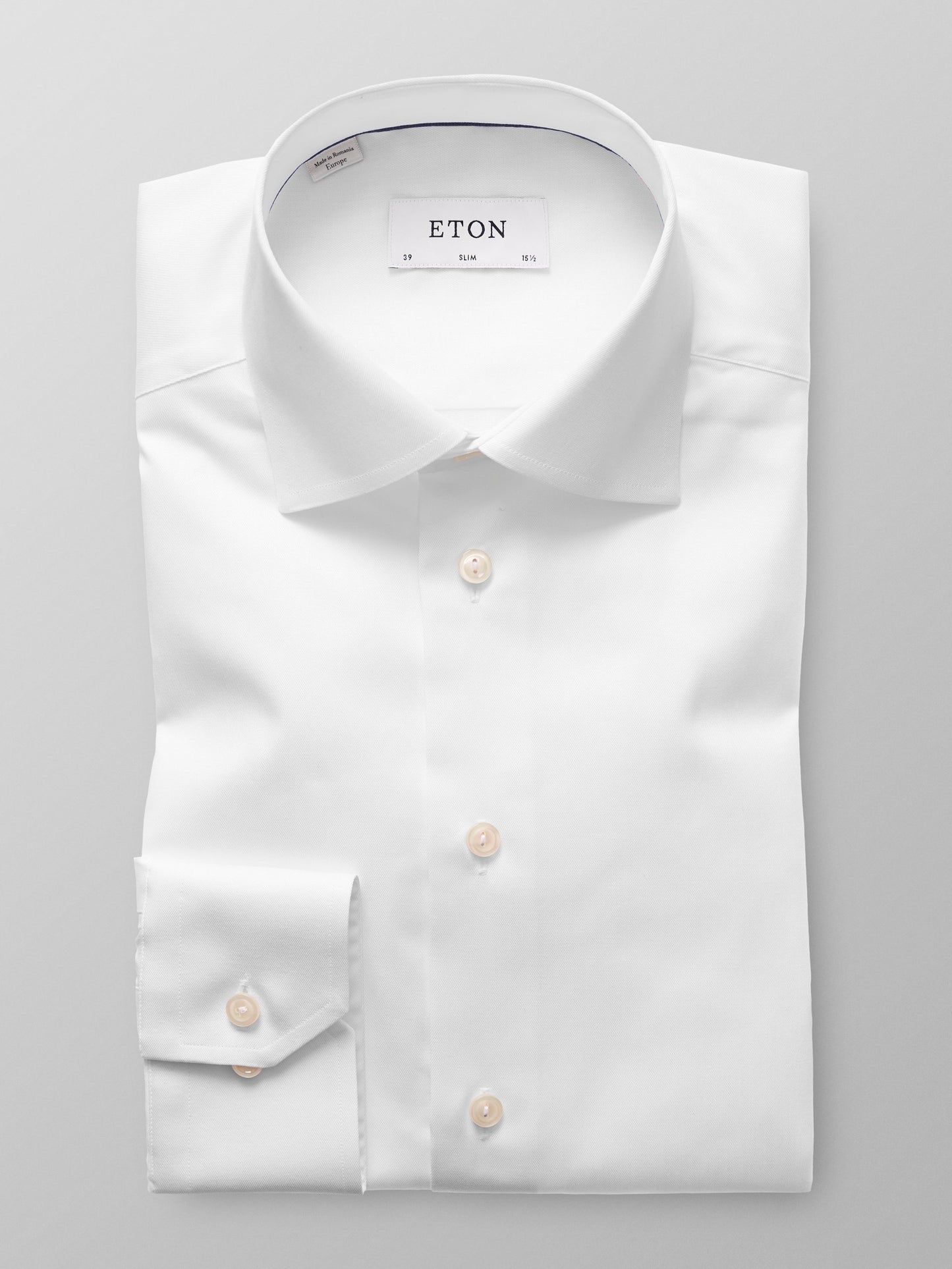 Eton L/S Business Shirt - Signature Twill in Slim Fit