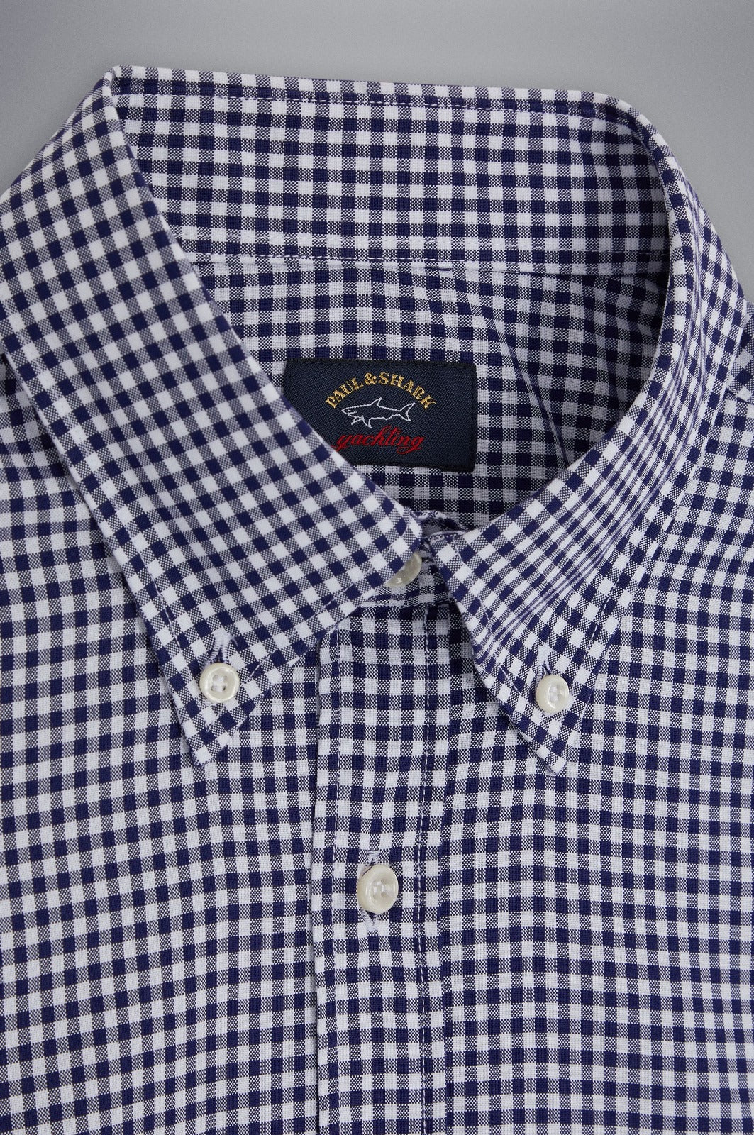 Paul & Shark L/S Casual Shirt - Gingham Check