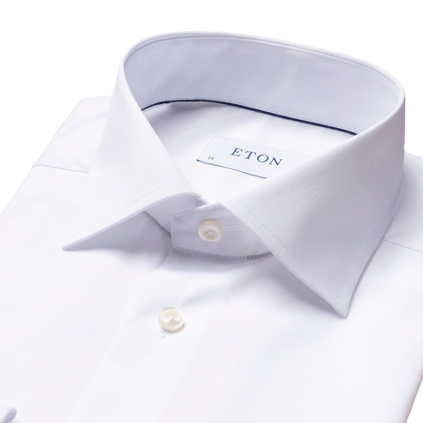 Eton L/S Business Shirt - Signature Twill in Contemporary Fit with French Cuffs