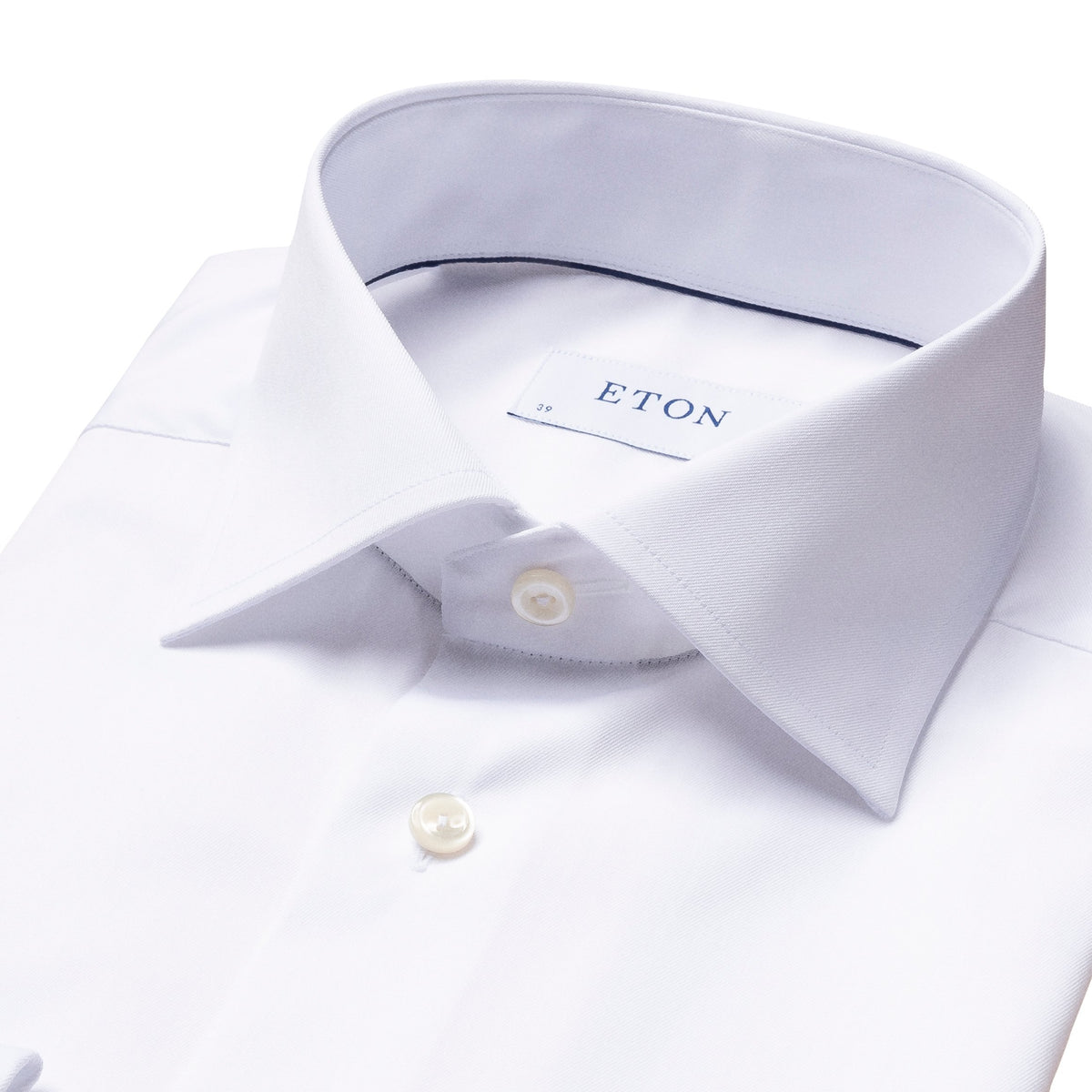 Eton L/S Business Shirt - Signature Twill in Contemporary Fit with French Cuffs
