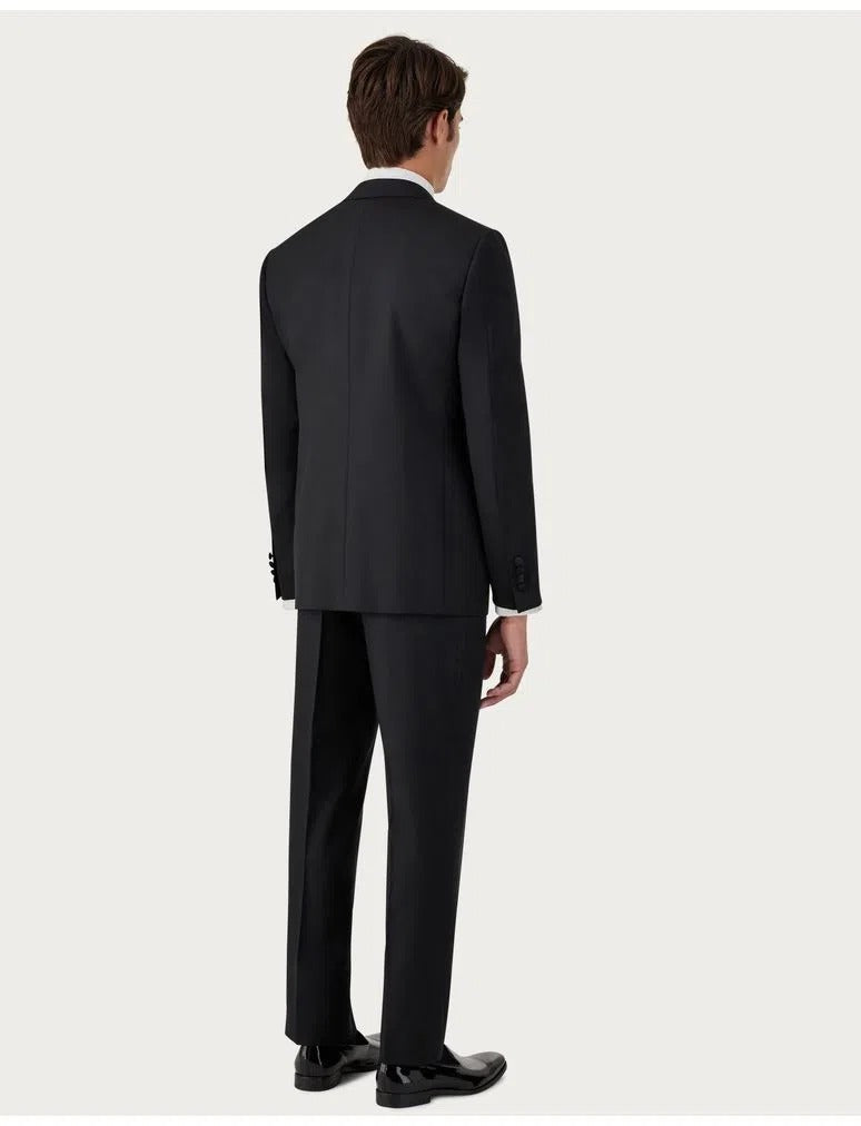 Canali Dinner Suit - Black with Peak Lapels