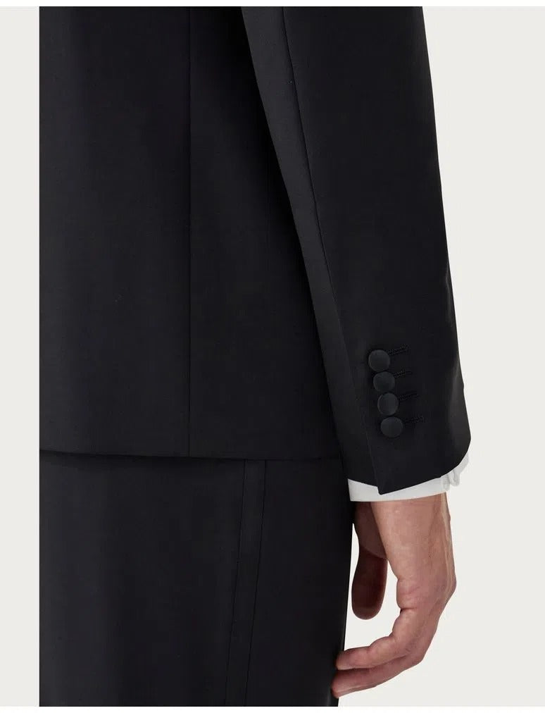 Canali Dinner Suit - Black with Peak Lapels